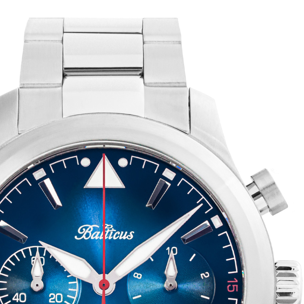 Balticus Flying Seal BALFSQCHBLU - zegarek męski 3