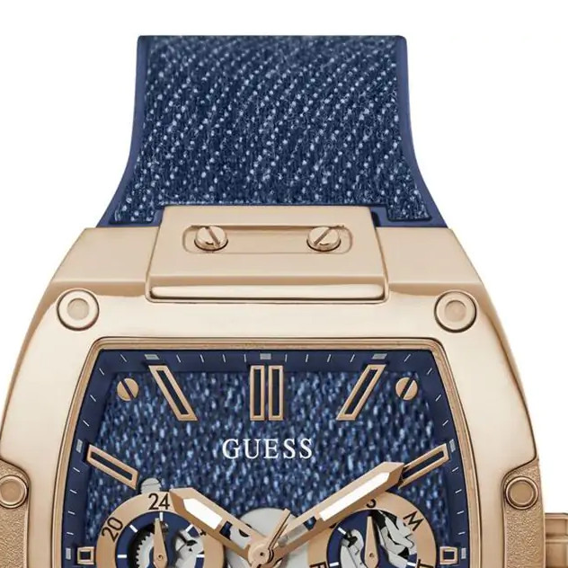 Guess Blue Silicone GW0786G2 - zegarek męski 3