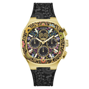 Guess Black Silicone GW0784G1 - zegarek męski