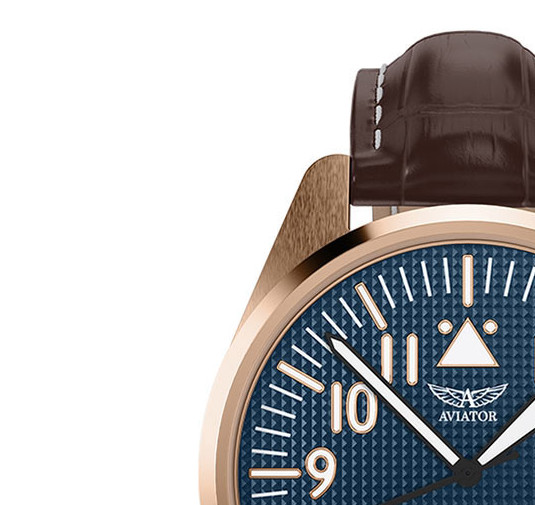 Aviator Airacobra 43 Auto V.3.39.2.335.4 - zegarek męski 4