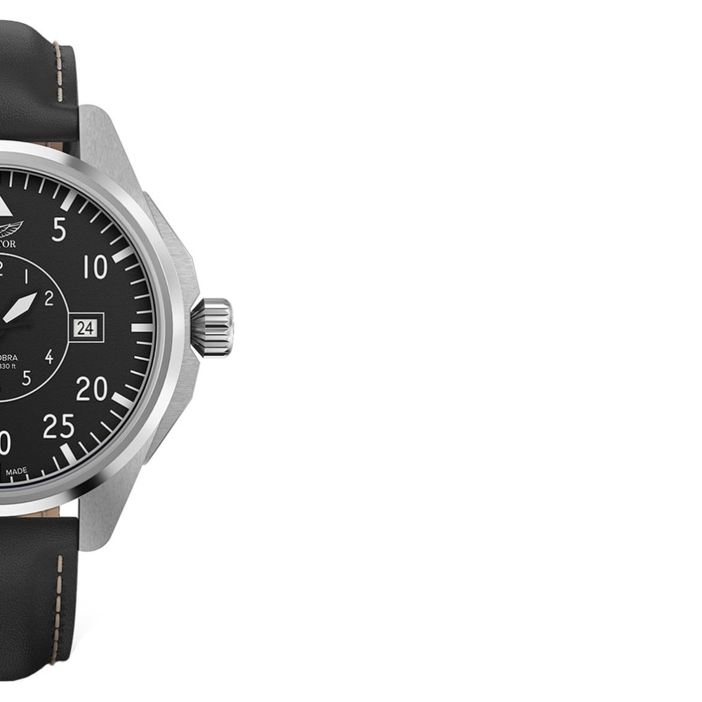 Aviator Airacobra 43 Heritage V.3.39.0.340.4 - zegarek męski 6