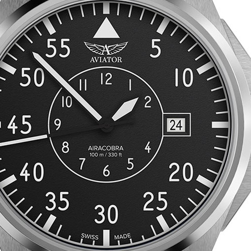 Aviator Airacobra 43 Heritage V.3.39.0.341.5 - zegarek męski 2