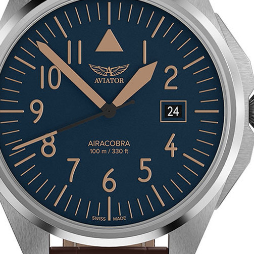 Aviator Airacobra 43 Type A V.1.38.0.318.4 - zegarek męski 2