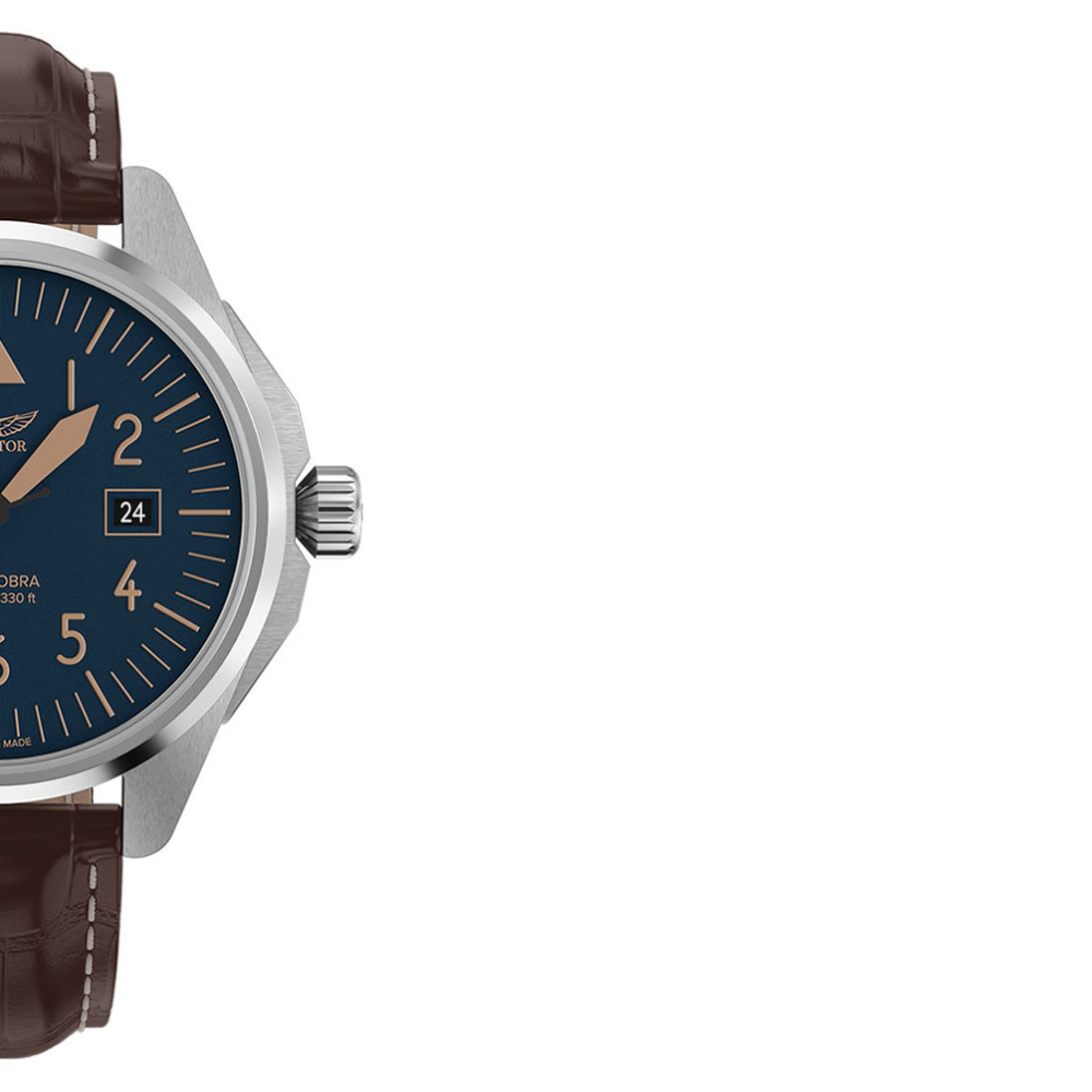 Aviator Airacobra 43 Type A V.1.38.0.318.4 - zegarek męski 6