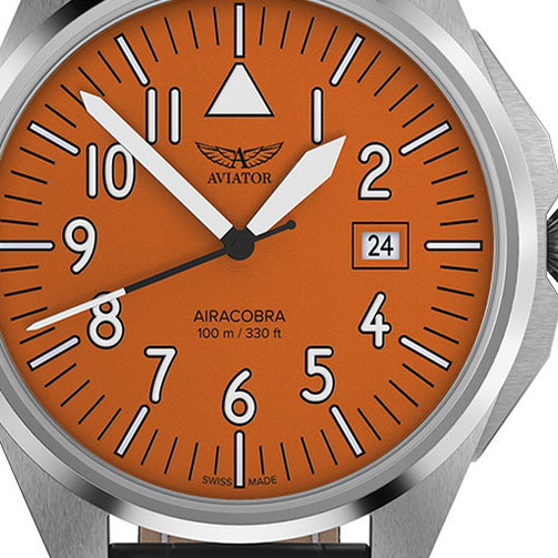 Aviator Airacobra 43 Type A V.1.38.0.321.4 - zegarek męski 2