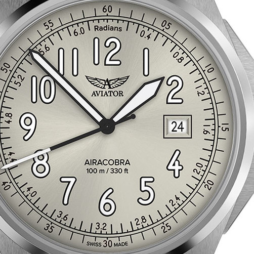 Aviator Airacobra 43 Type B V.1.38.0.327.5 - zegarek męski 2