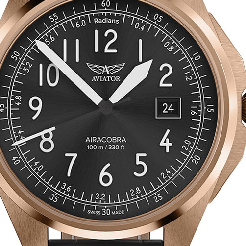 Aviator Airacobra 43 Type B V.1.38.2.322.4 - zegarek męski 2