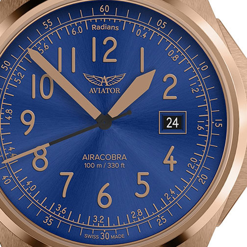 Aviator Airacobra 43 Type B V.1.38.2.326.5 - zegarek męski 2