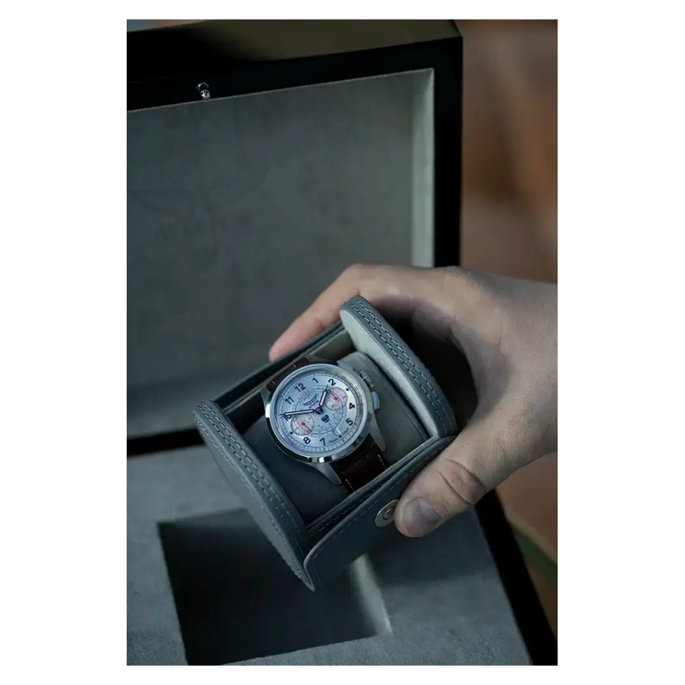 Aviator Heritage Chronograph Trimeter Polska Edycja V.4.40.0.351.4 PL - zegarek męski 20