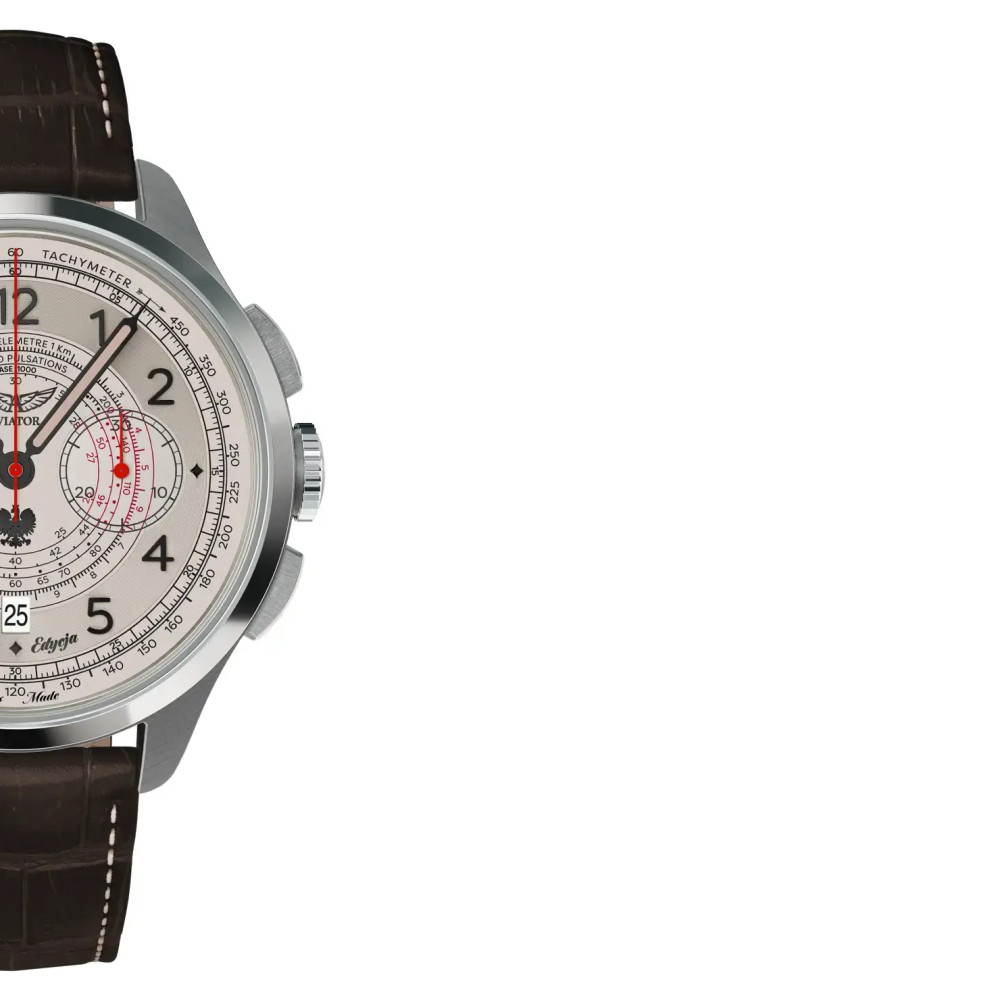 Aviator Heritage Chronograph Trimeter Polska Edycja V.4.40.0.351.4 PL - zegarek męski 6
