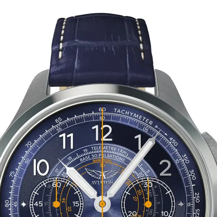 Aviator Heritage Chronograph Trimeter Polska Edycja V.4.40.0.352.4 PL - zegarek męski 3