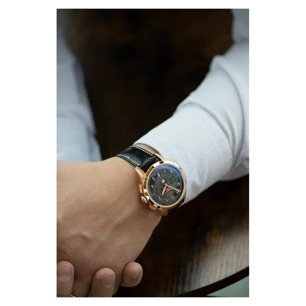 Aviator Heritage Chronograph Trimeter Polska Edycja V.4.40.2.353.4 PL - zegarek męski 15