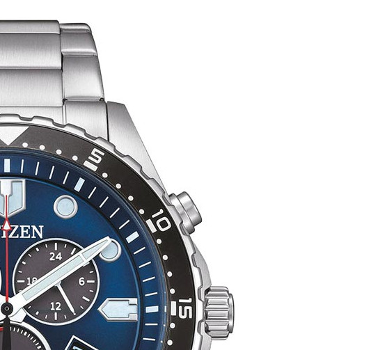 Citizen AT2560-84L Aqua Chronograph   - zegarek męski 5