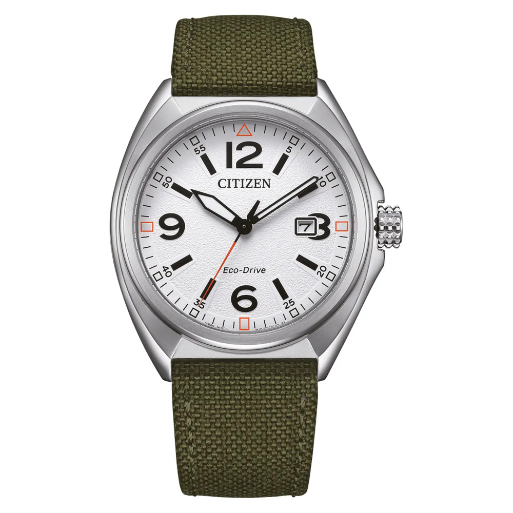 Citizen Military AW1571-09A –  Eco-Drive z białą tarczą 1