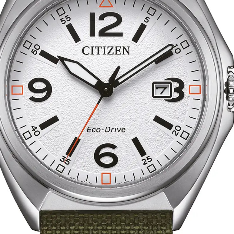 Citizen Military AW1571-09A –  Eco-Drive z białą tarczą 2