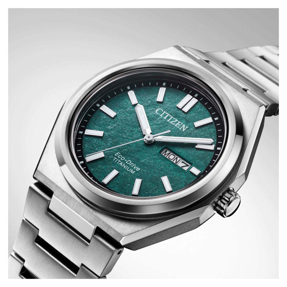 Citizen Super Titanium AW0130-85XE - zegarek męski 9