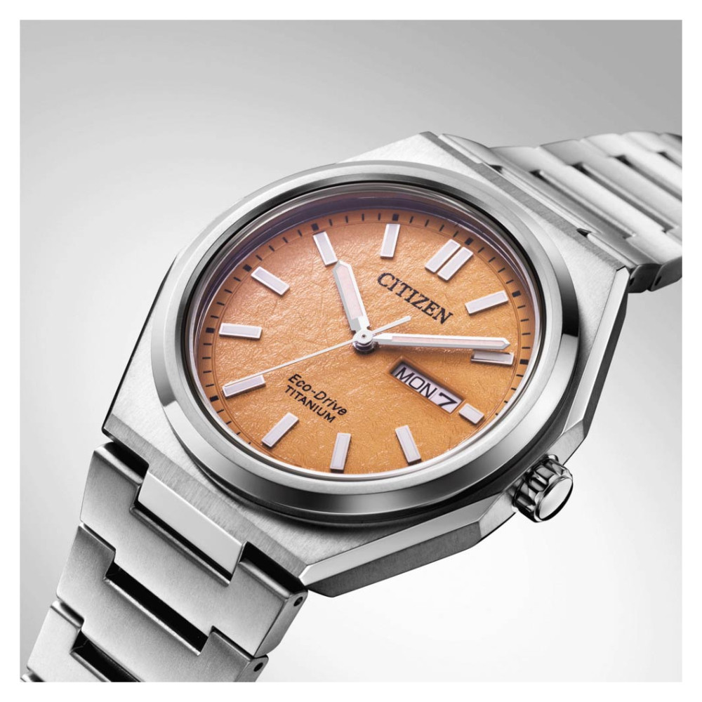 Citizen Super Titanium AW0130-85ZE - zegarek męski 9