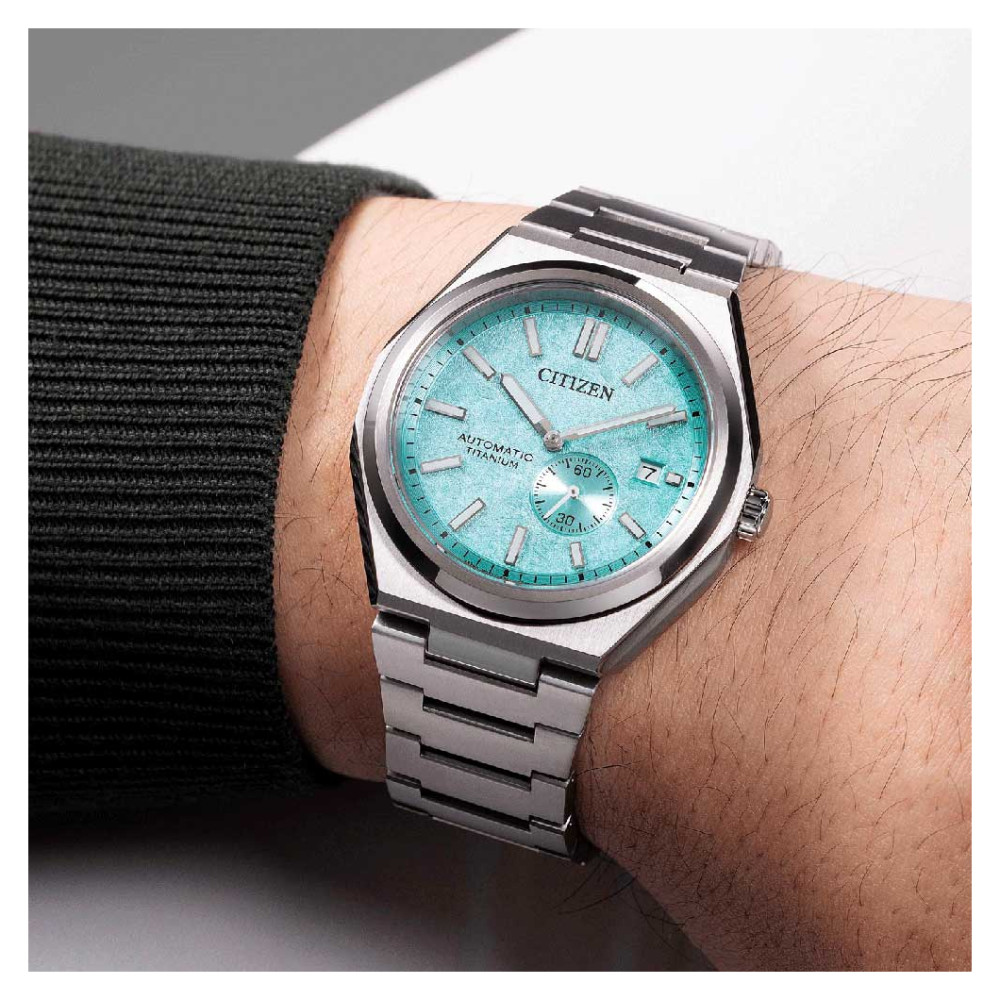 Citizen Super Titanium Automatic NJ0180-80M - zegarek męski 10