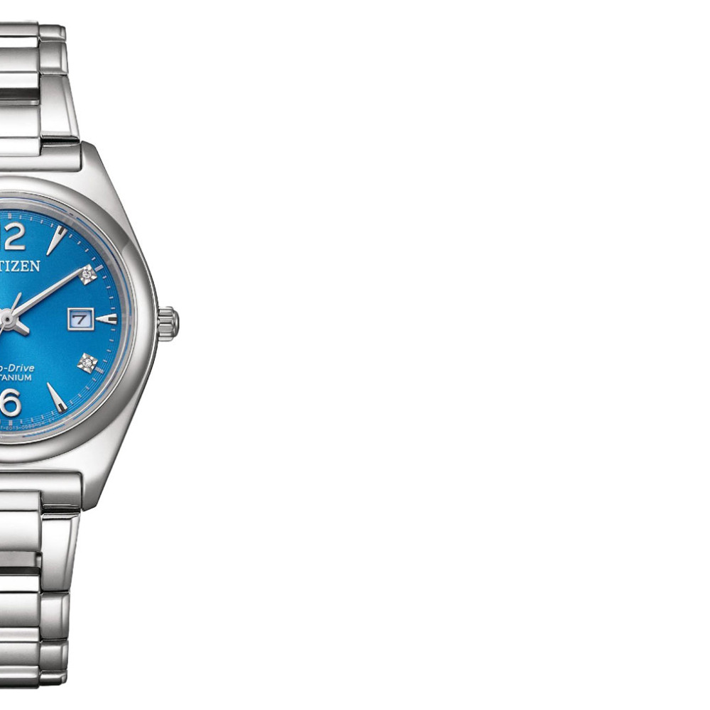 Citizen Super Titanium EW2601-81L - zegarek damski 6