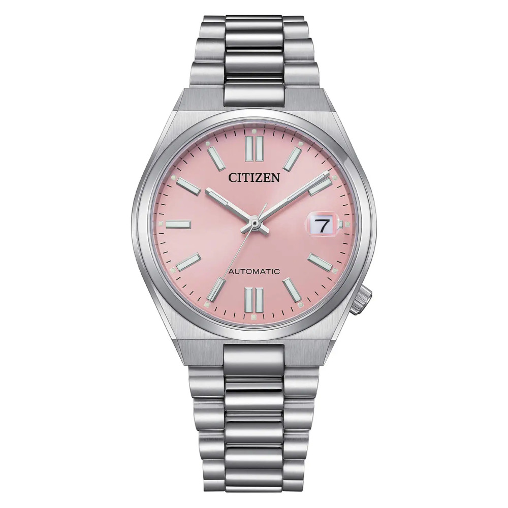 Citizen Tsuyosa NJ0200-50Z – unisexowy  automatyczny z różową tarczą 1