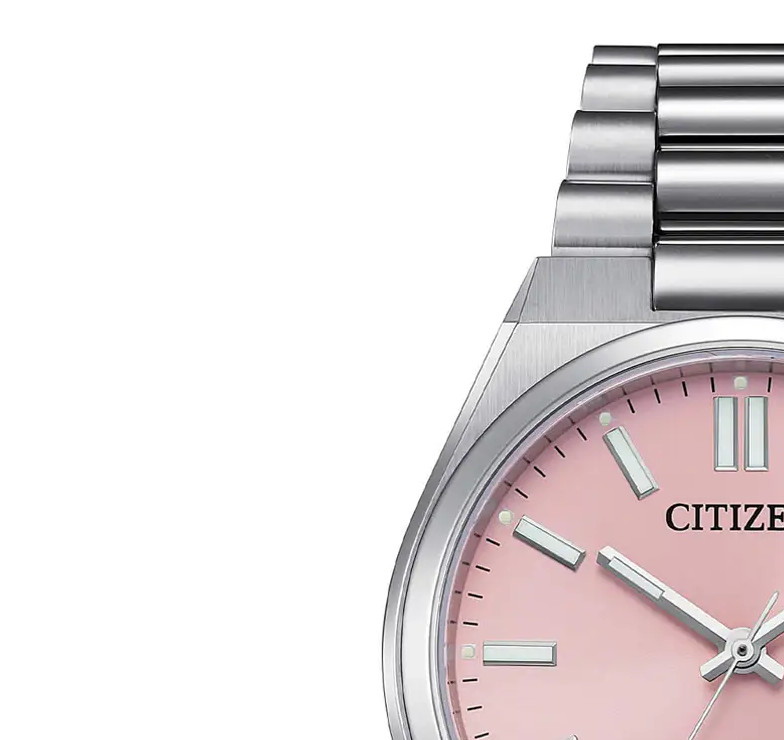 Citizen Tsuyosa NJ0200-50Z – unisexowy  automatyczny z różową tarczą 4