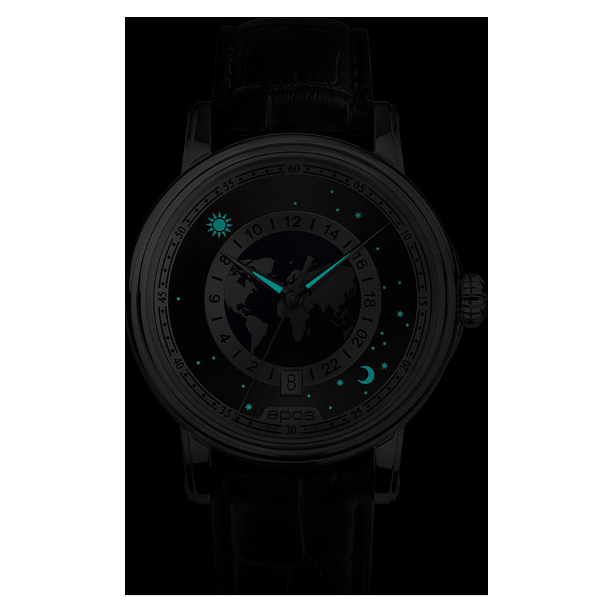 Epos 3390.302.20.54.27 Emotion Globe - zegarek męski 7