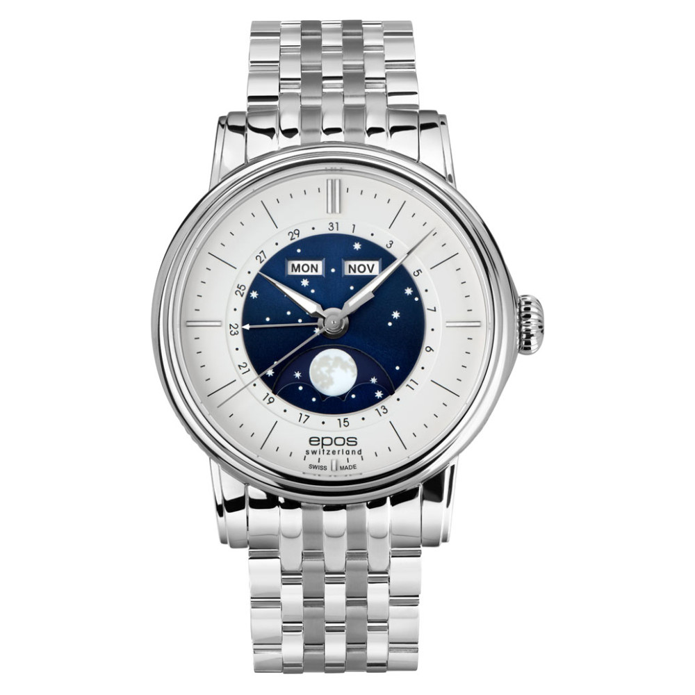 Epos 3439.322.20.18.30 Oeuvre D'Art Classic - zegarek męski 7