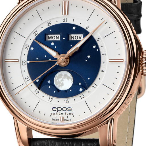 Epos 3439.322.24.18.25 Oeuvre D'Art Classic - zegarek męski 2