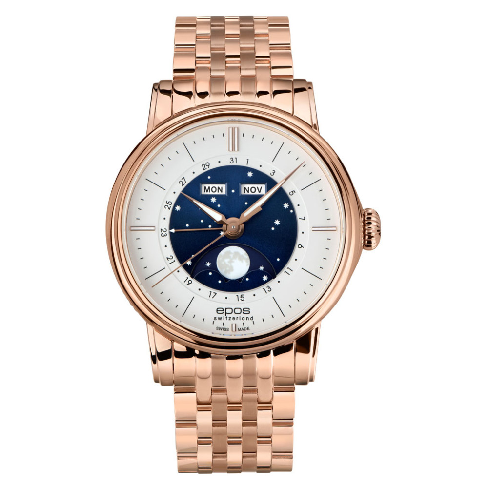 Epos 3439.322.24.18.34 Oeuvre D'Art Classic - zegarek męski 7