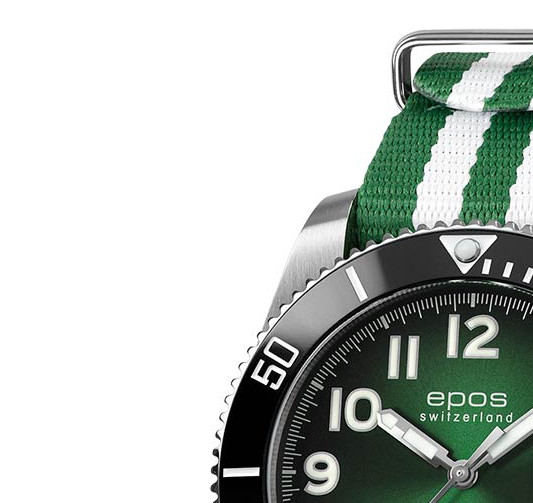 Epos 3504.131.80.33.63 Sportive Diver Titanium - zegarek męski 4