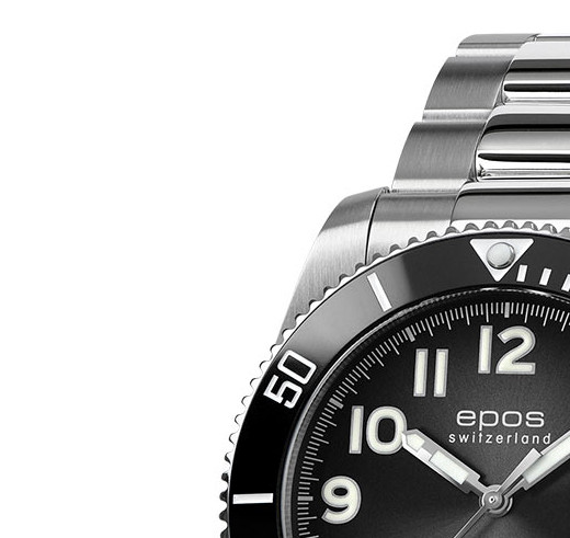 Epos 3504.131.80.35.90 Sportive Diver Titanium - zegarek męski 4