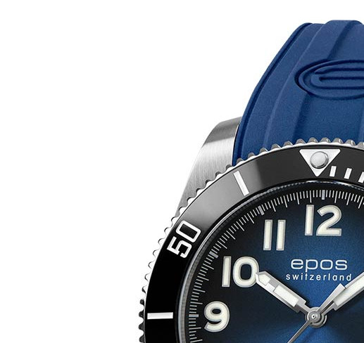 Epos 3504.131.80.36.56 Sportive Diver Titanium - zegarek męski 4