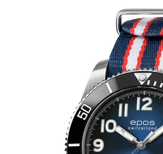 Epos 3504.131.80.36.66 Sportive Diver Titanium - zegarek męski 4