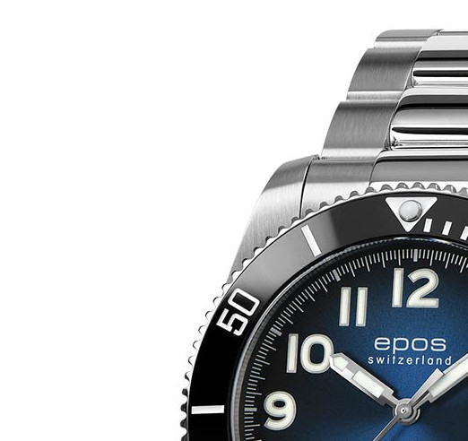 Epos 3504.131.80.36.90 Sportive Diver Titanium - zegarek męski 4
