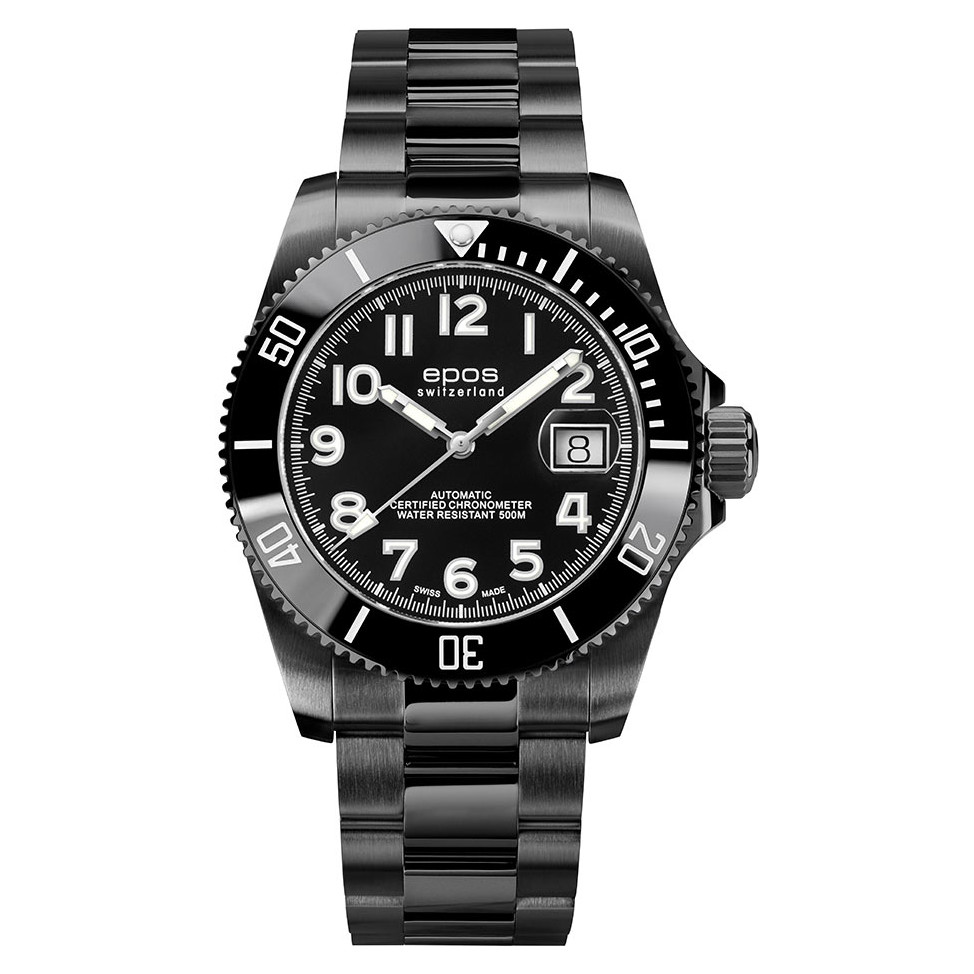 Epos 3504.138.85.35.95 Sportive Diver Titanium COSC Limited Edition - zegarek męski 8