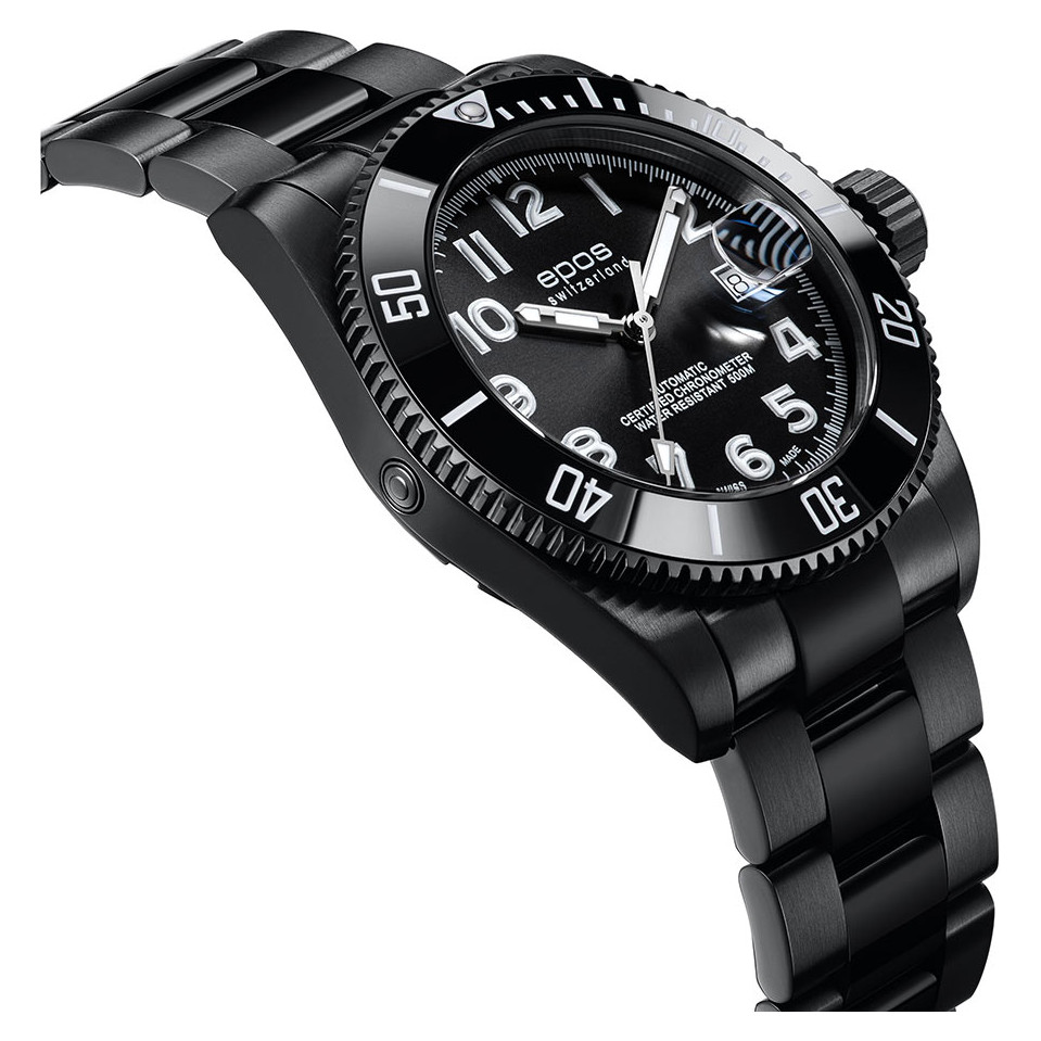 Epos 3504.138.85.35.95 Sportive Diver Titanium COSC Limited Edition - zegarek męski 10