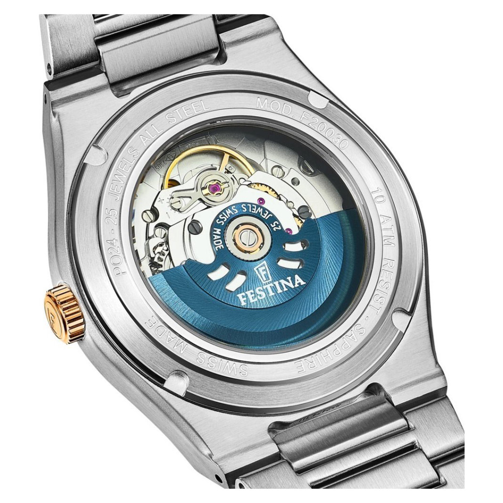 Festina Swiss Made F20030-3 - zegarek męski 7