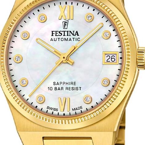 Festina Swiss Made F20033-1 - zegarek damski 2