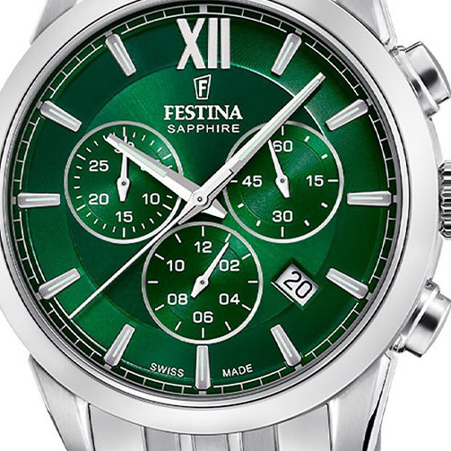 Festina Swiss Made F20040-3 - zegarek męski 2