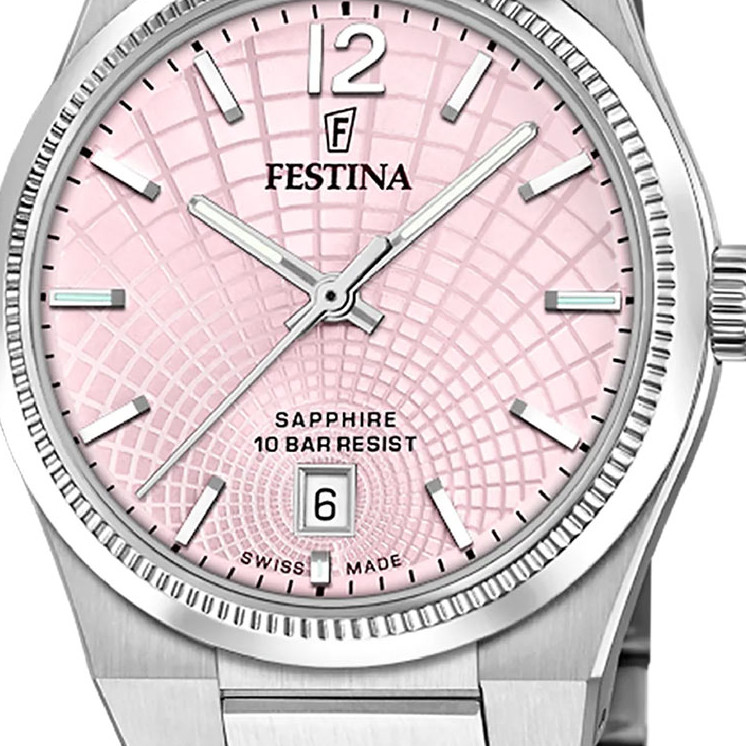 Festina Swiss Made Rive F20052-3 - zegarek damski 2