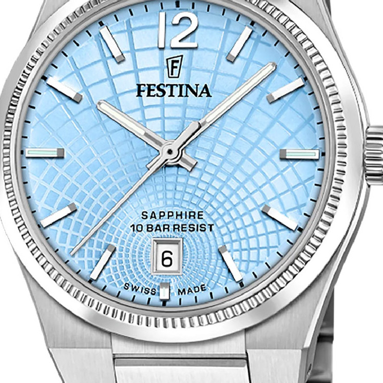 Festina Swiss Made Rive F20052-5 - zegarek damski 2