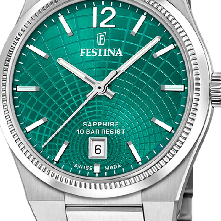 Festina Swiss Made Rive F20052-6 - zegarek damski 2