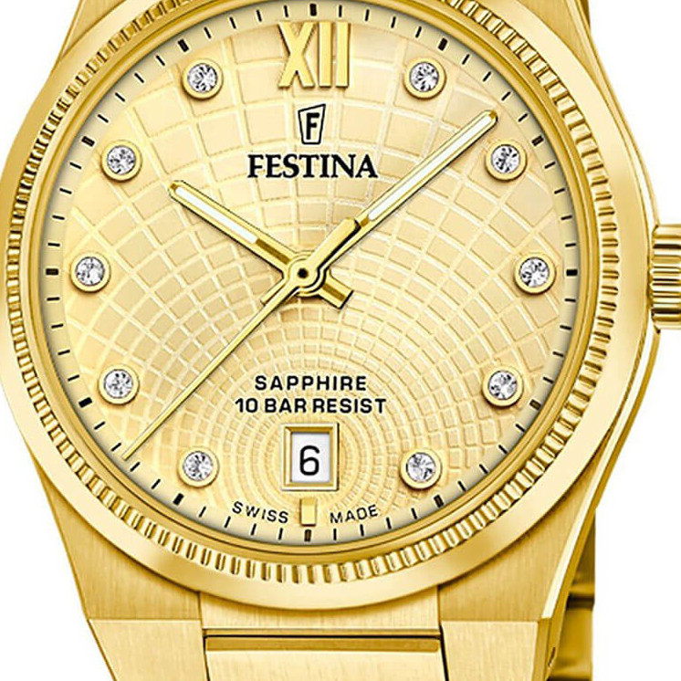 Festina Swiss Made Rive F20058-2 - zegarek damski 2