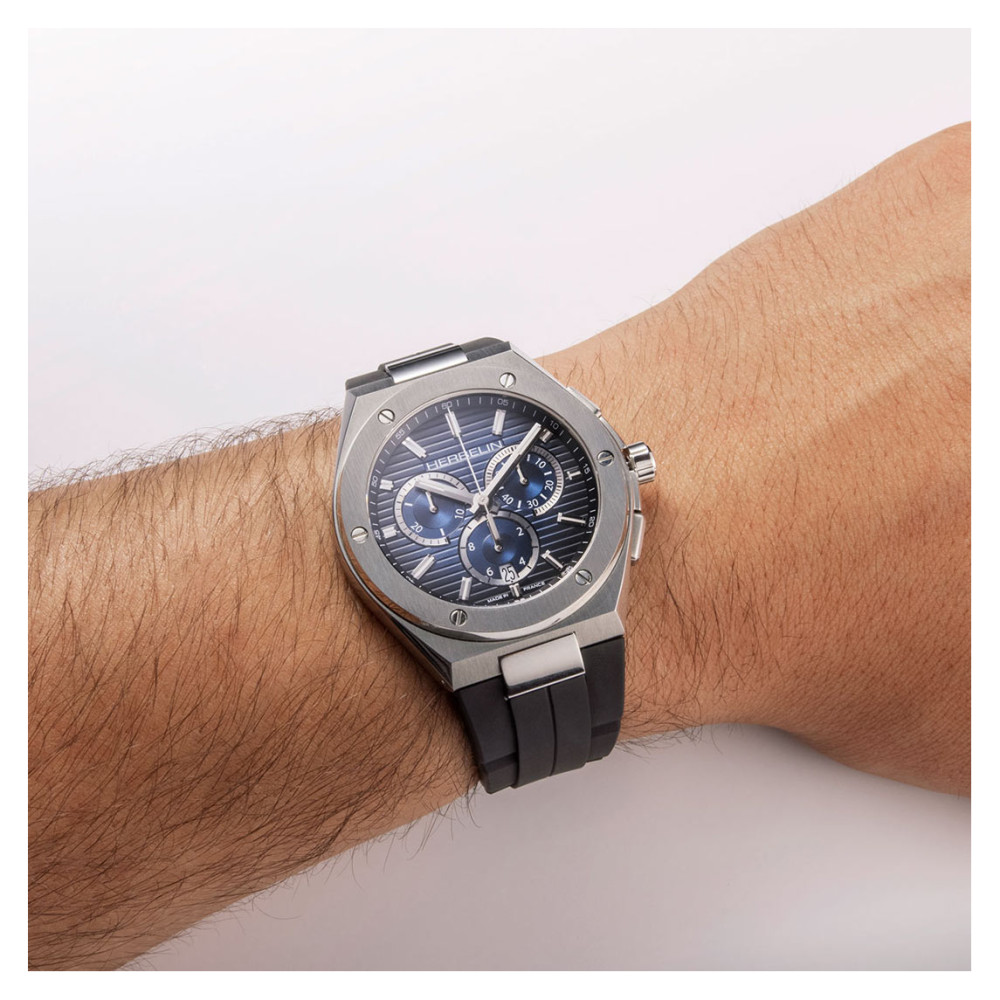 Herbelin Cap Camarat Chronograph 37645A15CA - zegarek męski 9
