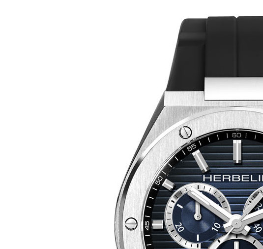 Herbelin Cap Camarat Chronograph 37645A15CA - zegarek męski 4