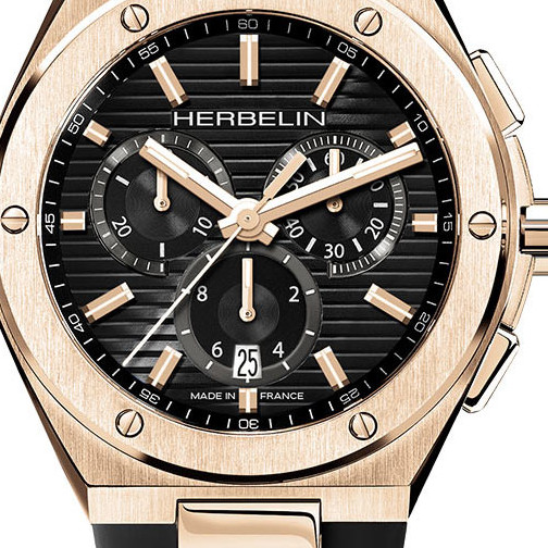 Herbelin Cap Camarat Chronograph 37645PR14CA - zegarek męski 2