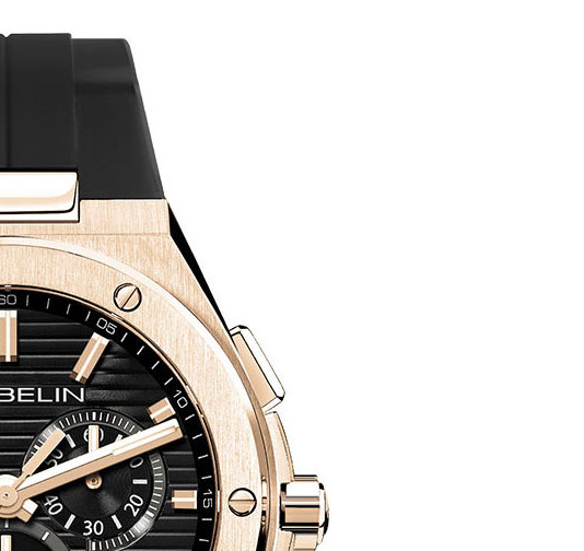 Herbelin Cap Camarat Chronograph 37645PR14CA - zegarek męski 5