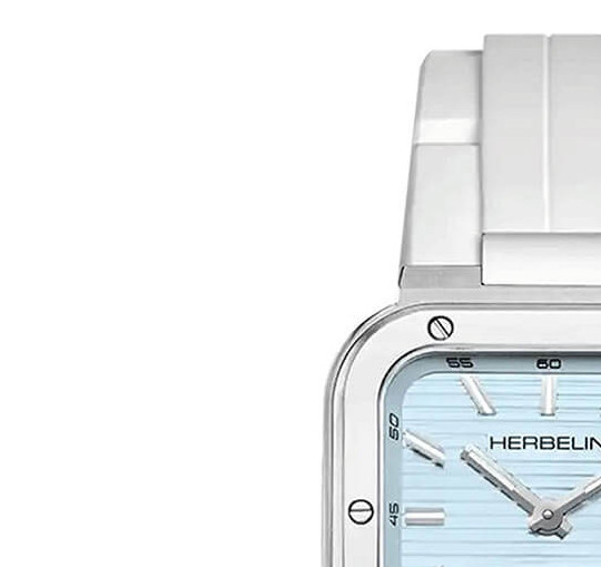 Herbelin Cap Camarat Lady Square 17546A25CW - zegarek damski 4