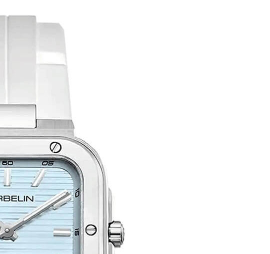 Herbelin Cap Camarat Lady Square 17546A25CW - zegarek damski 5