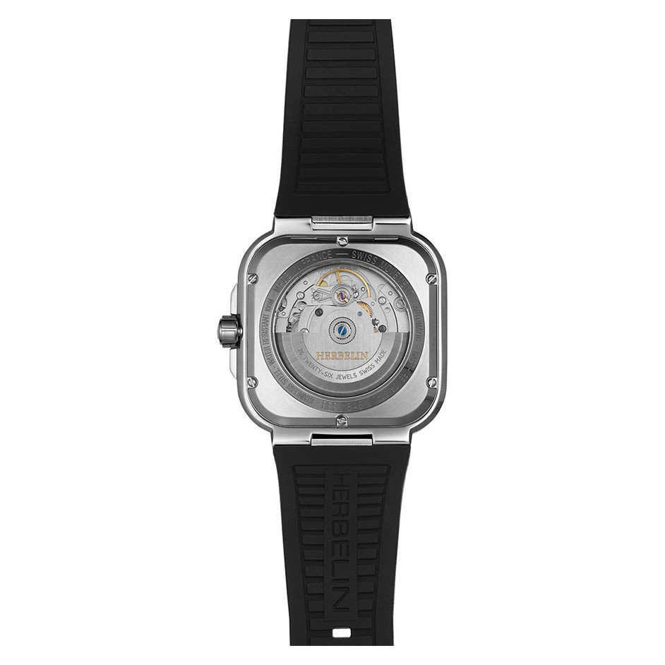Herbelin Cap Camarat Square Automatic 1646A14CA - zegarek męski 7